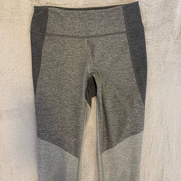 Outdoor Voices Tri-Tone Warmup Leggings in Dove Ash Gray - Picture 9 of 14
